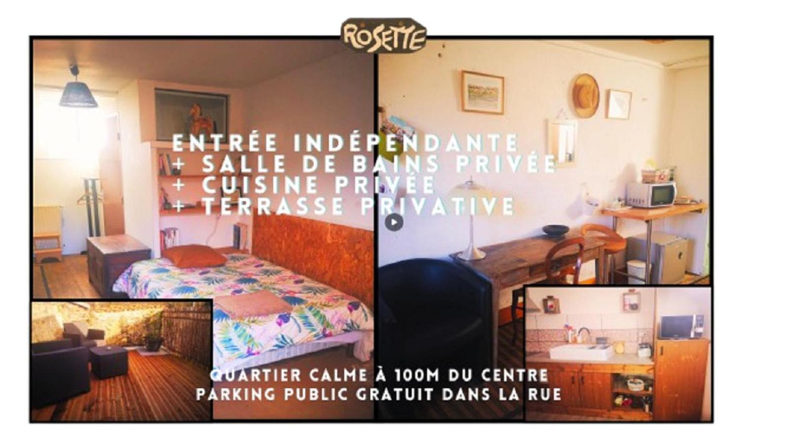 Chambres Avec Salle De Bains Et Cuisine En Centre Ville アルジャントン・シュル・クルーズ エクステリア 写真
