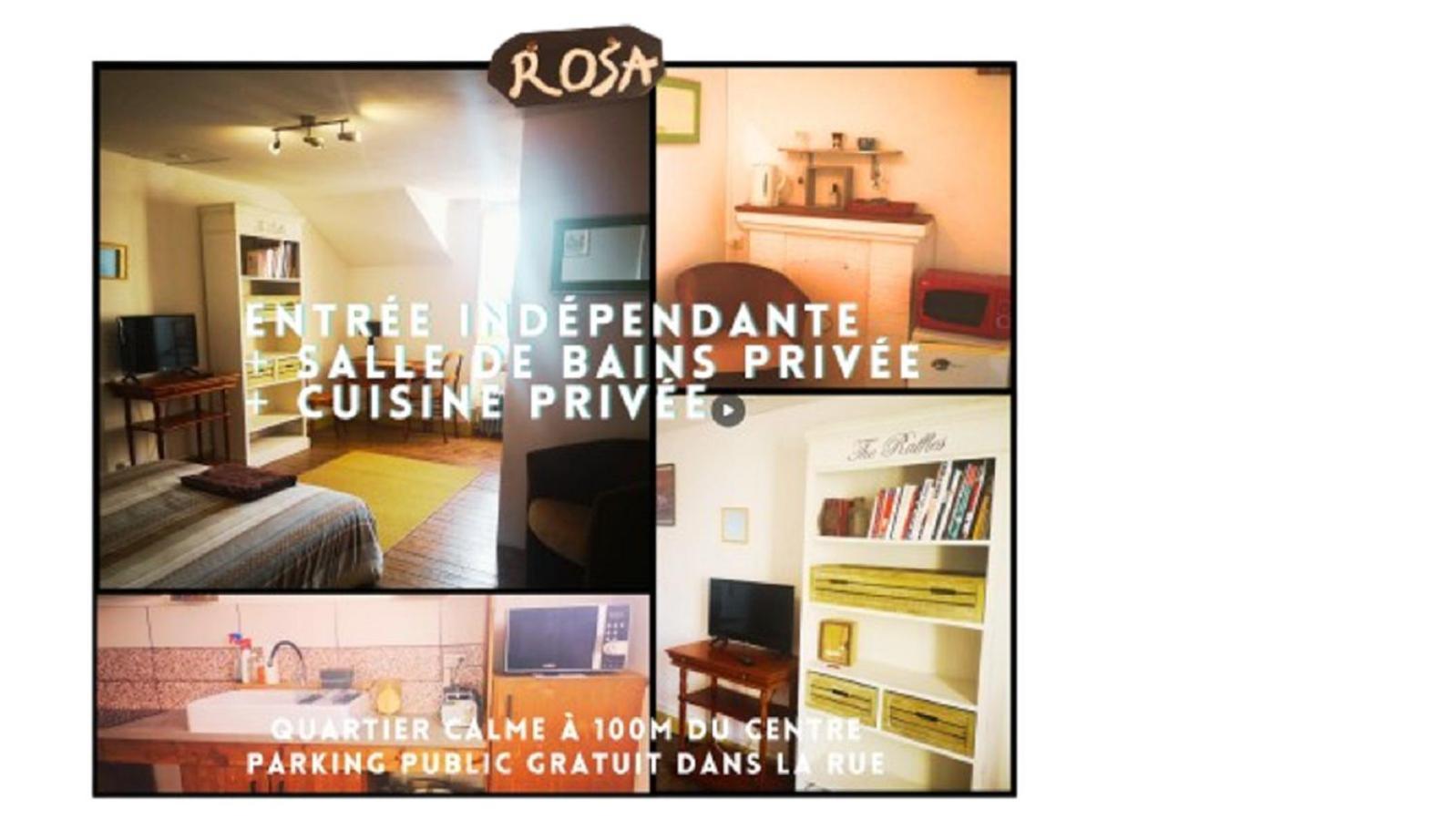 Chambres Avec Salle De Bains Et Cuisine En Centre Ville アルジャントン・シュル・クルーズ エクステリア 写真